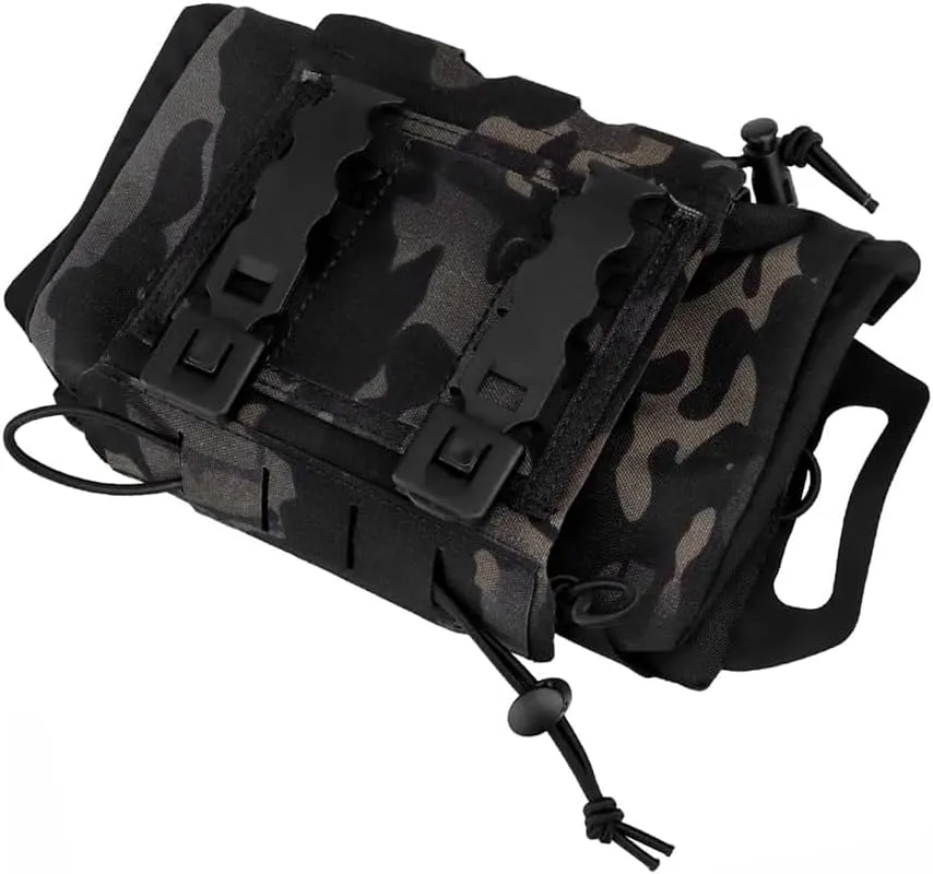 Molle Medical IFAK Pouch First Aid Kit Pack Two-Piece System Medical Roll and Carrier Supply Holder