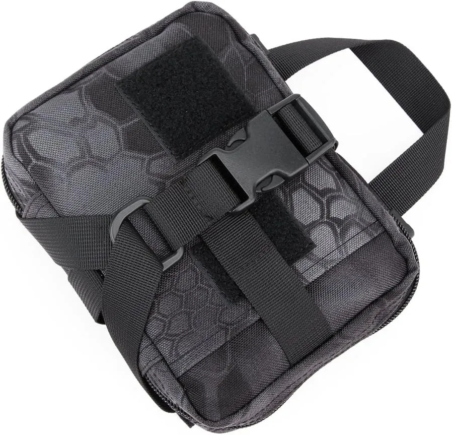 MOLLE Tactical First Aid Pouch Emergency Bag EMT Gear EDC Storage Trauma Kit Pouch Admin Pouch for Hunting Outdoor