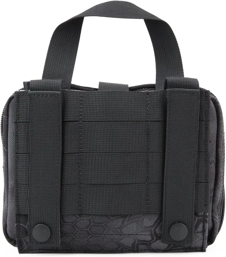 MOLLE Tactical First Aid Pouch Emergency Bag EMT Gear EDC Storage Trauma Kit Pouch Admin Pouch for Hunting Outdoor