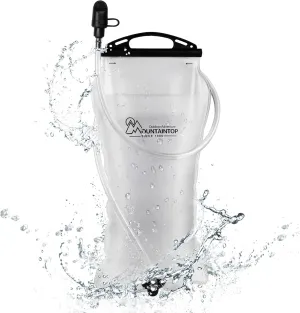 MOUNTAINTOP Hydration Bladder 3L Outdoor Hydration System for Backpack Water Reservoir for Biking Hiking Running Camping Climbing