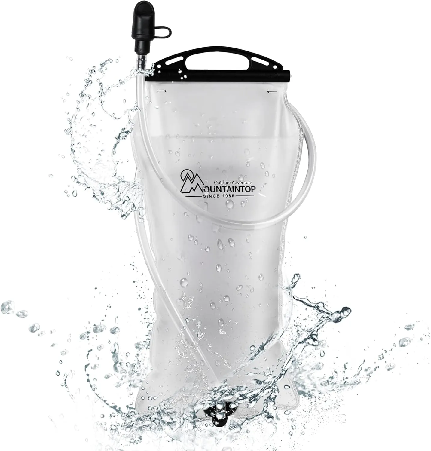 MOUNTAINTOP Hydration Bladder 3L Outdoor Hydration System for Backpack Water Reservoir for Biking Hiking Running Camping Climbing