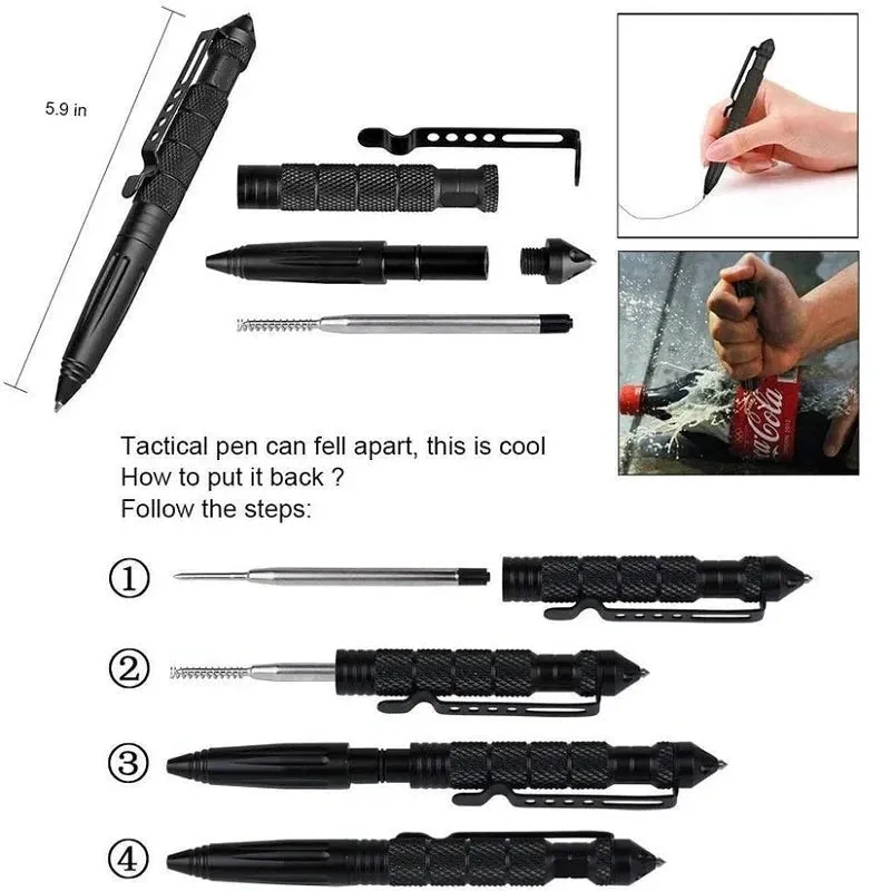 Multi Functional Tactical Pen