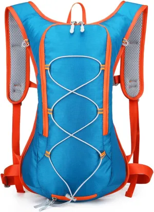 Multifunctional Lightweight Cycling Backpack, 2L Hydration Backpack, Hiking and Mountaineering Bag