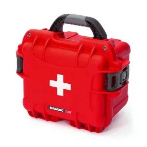 NANUK 908 First Aid Waterproof and Durable Case with First Aid Logo