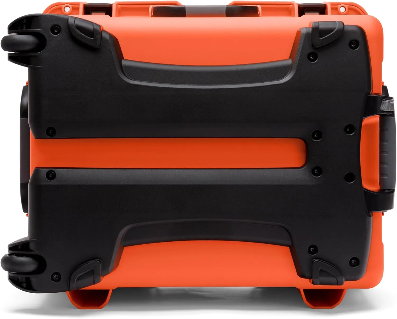 Nanuk 960 Survival Gear Storage Case w/Wheels and Lid Organizer-for Preppers, Survivalist, First Aid and Emergencies - Waterproof, Dustproof, and Impact Resistant-Empty (Orange)
