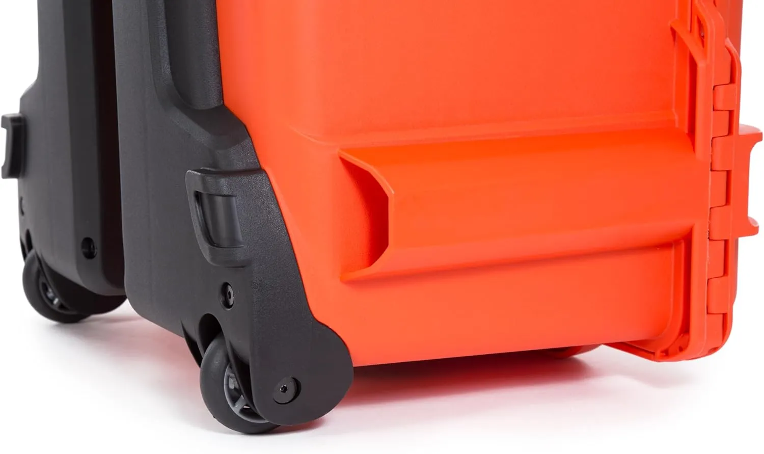 Nanuk 960 Survival Gear Storage Case w/Wheels-for Preppers, Survivalist, First Aid and Emergencies - Waterproof, Dustproof, and Impact Resistant-Empty (Orange)
