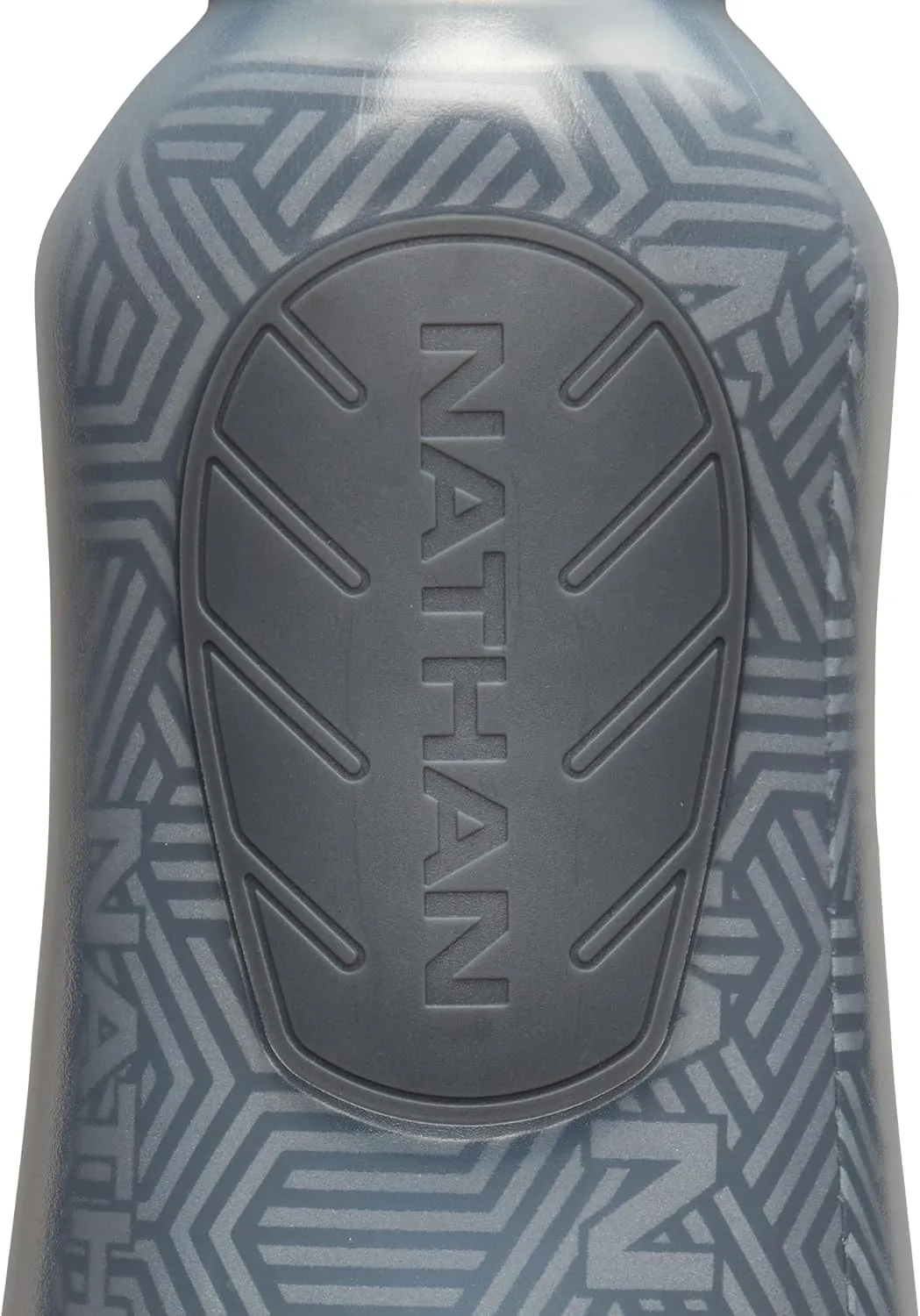 Nathan Insulated Handheld Flask 18oz - Double-Wall Insulation - Ergonomic Grip with Blast Valve Cap - Secure Pockets for Phone/Keys - Reflective - Ideal for Running, SpeedDraw 2, Deep Blue