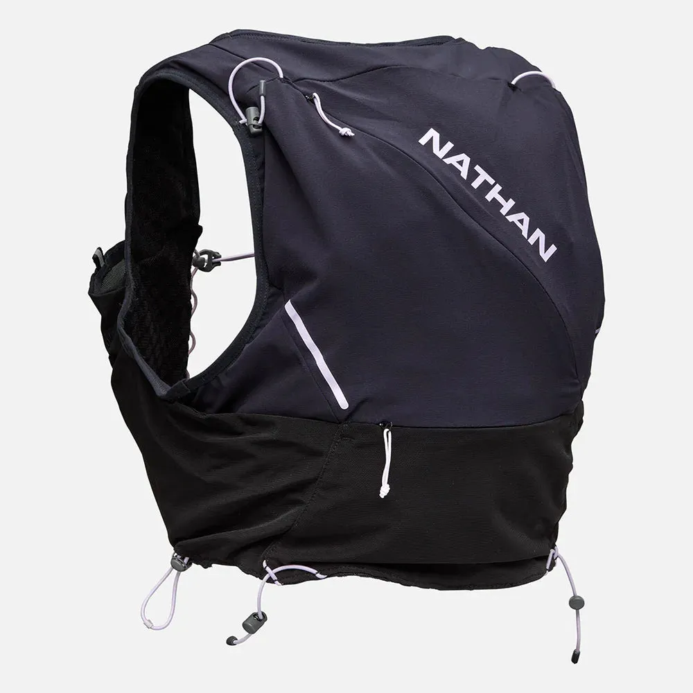 Nathan | Pinnacle Pro 12L Hydration Race Vest | Women's | Black/Lilac Breeze