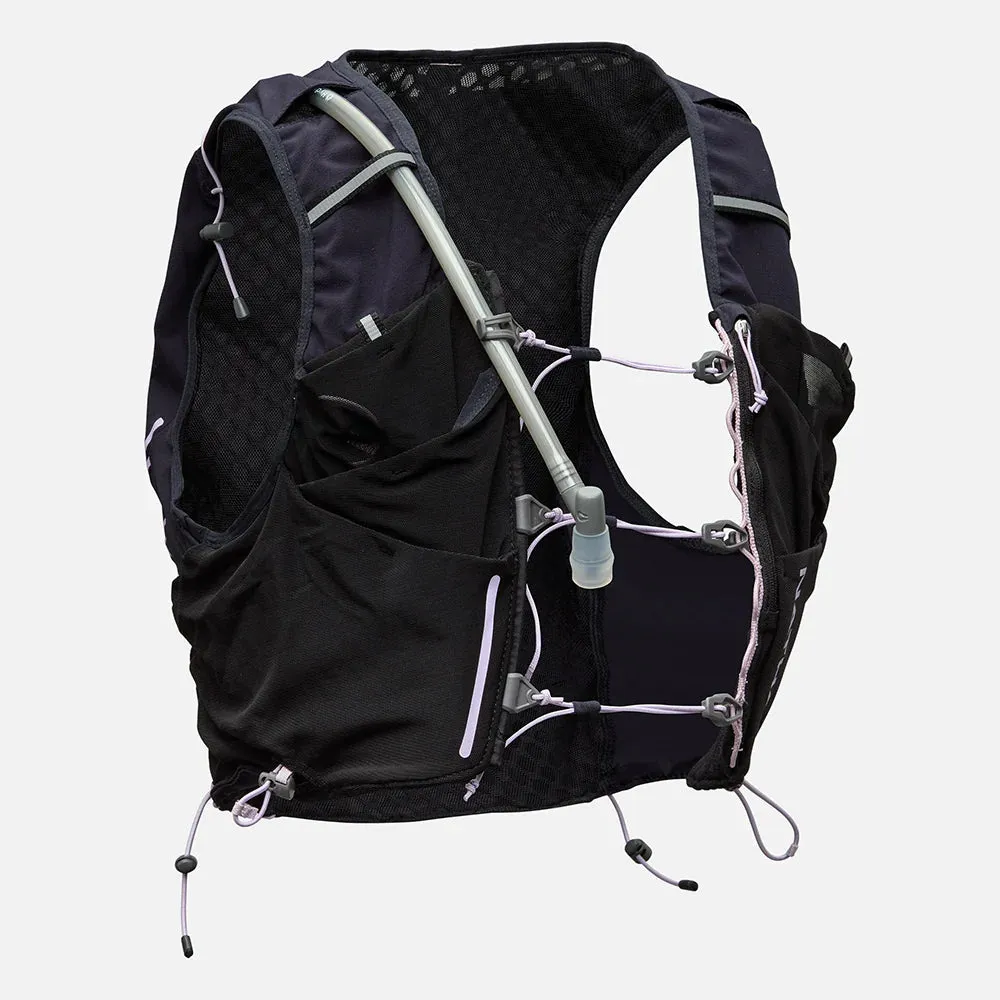 Nathan | Pinnacle Pro 12L Hydration Race Vest | Women's | Black/Lilac Breeze