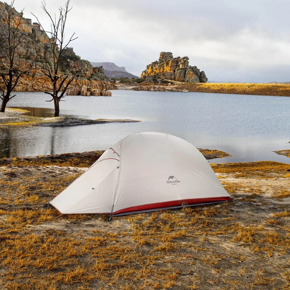 Naturehike Cloud-Up 1 Person Tent, Lightweight Backpacking Tents for One Man, Waterproof Ultralight One Person Tent for Camping Hiking Backpacking