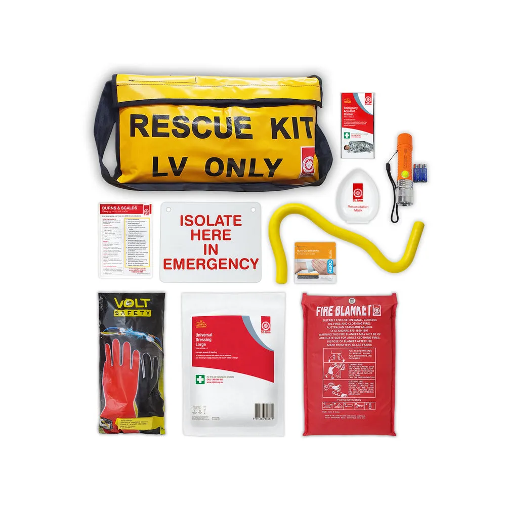 New ST JOHN AMBULANCE Low Voltage 1000v Rescue Kit #625302
