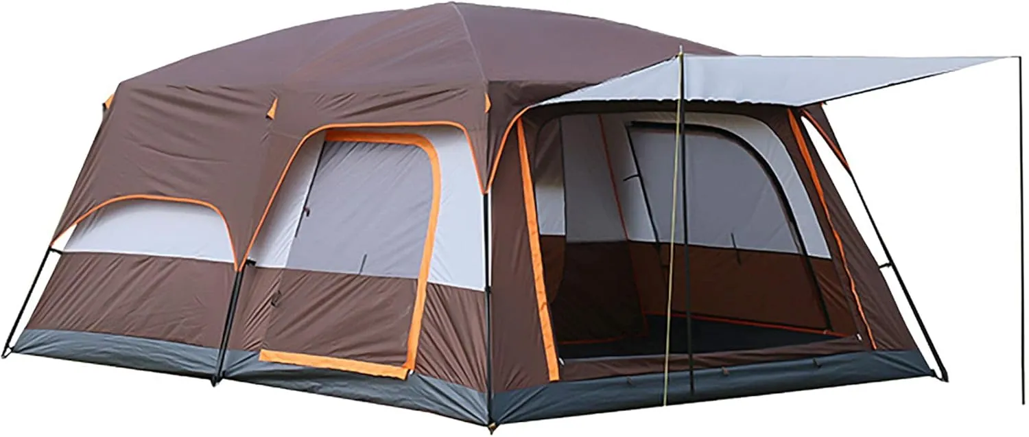 NIEH Pop Up Tent 3-8 Person Beach Tent Sun Shelter Outdoor Camping Family Tent Instant Tent Easy Set Up for Camping Backpacking Hiking Mountaineering
