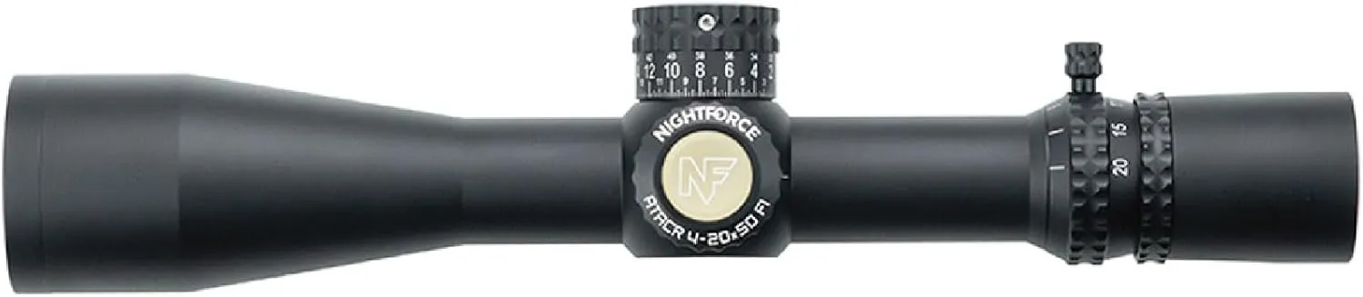 Nightforce ATACR 4-20x50mm First Focal Plane (F1/FFP) 34mm Tube Durable Precise Waterproof Fogproof Hunting Gun Scope