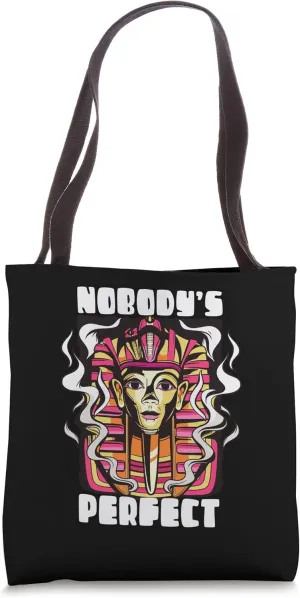 Nobody's Perfect For Me Mythological Sphinx Tote Bag