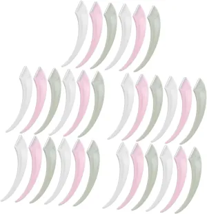 NOLITOY 5sets Facial Hair Razor for Women Eyebrow Shaver Portable Stainless Steel Non-slip Grip 6pcs*5
