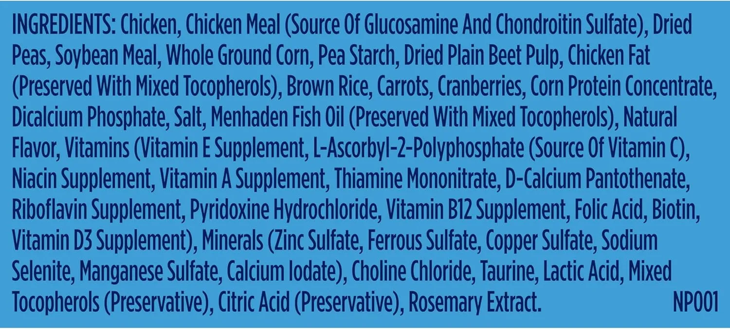 Nutrish Large Breed Real Chicken, Pea, Brown Rice & Carrot Recipe Whole Health Blend Dry Dog Food, 40 lb. Bag (Rachael Ray)