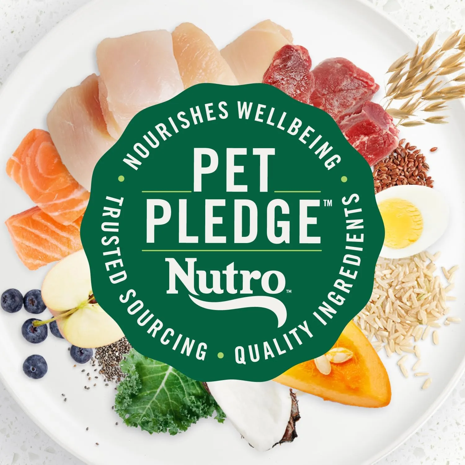 Nutro Ultra Adult Large Breed Dry Dog Food, Chicken, Lamb and Salmon Protein Trio, 24 lb. Bag