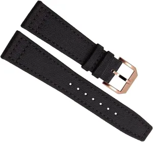 Nylon Canvas Watch Bands for IWC Pilot Portuguese Portofino Green Blue Gray Black Bracelets 20mm Watch Straps