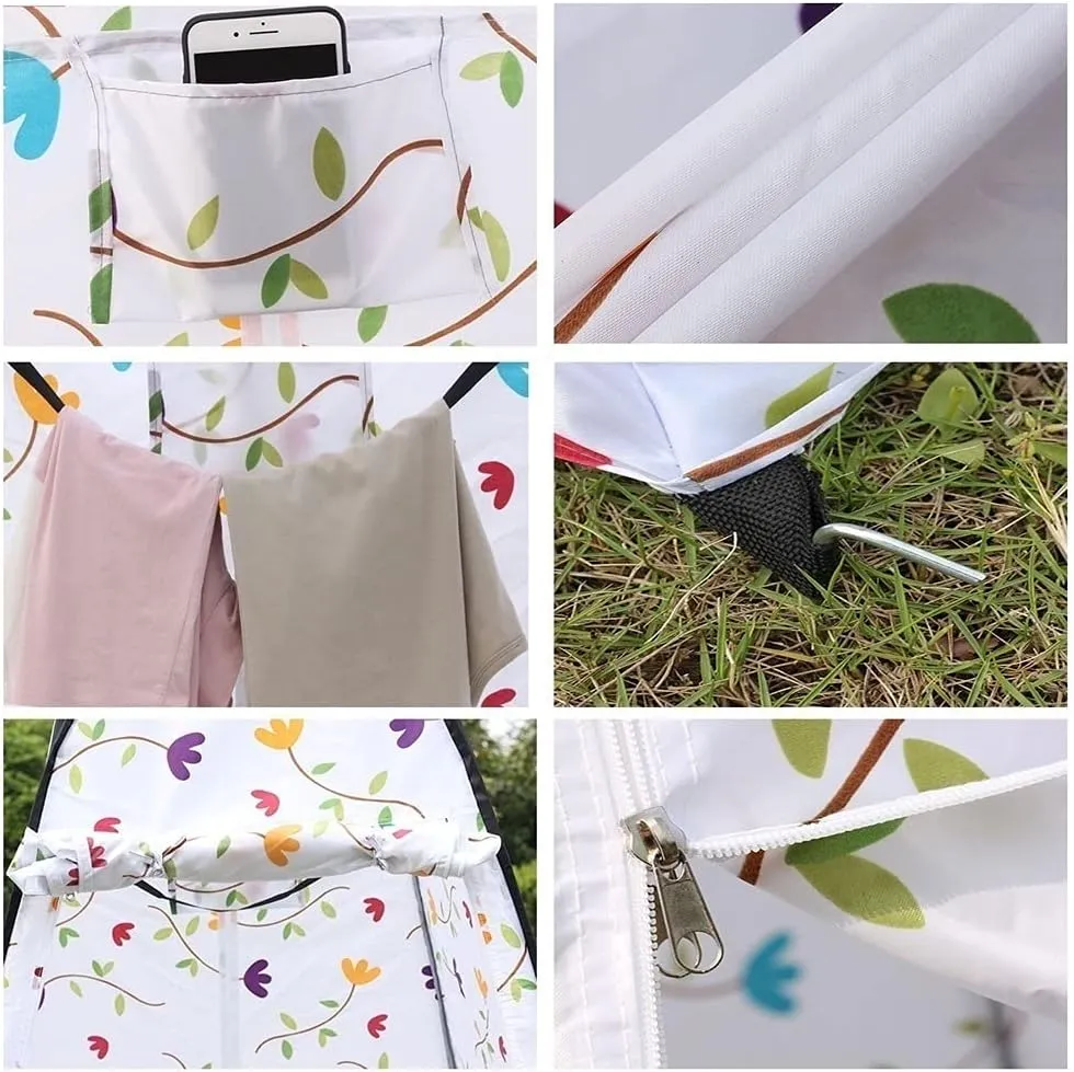 Outdoor Bathing Tents Tents with Showers Portable Tents for Household Use Fishing and Swimming Changing Clothing Covers to Cover Rural Toilet Artifacts (A 150cm)