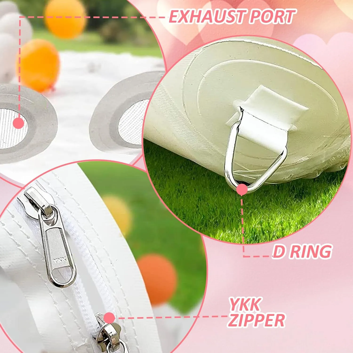 Outdoor Inflatable Bubble Camping Tent Clear Dome Camping Cabin with Air Blower for DIY Outdoor Family Backyard Camping Stargazing