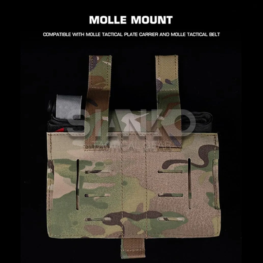 Outdoor Tactical MOLLE IFAK Pouch/Medical First Aid Kit/Quick Release Elastic Adjustable EMT Bag For Hunting Airsoft Camping Biking Hiking