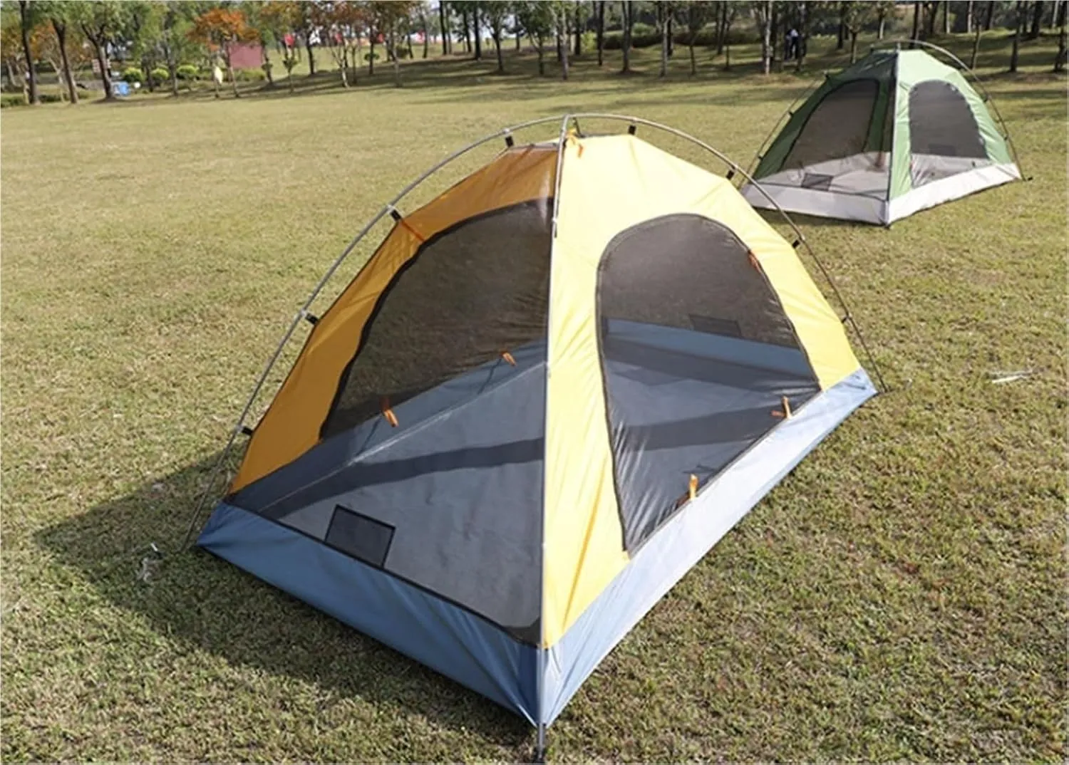 Outdoor Thickened Rainproof Double-Layer Camping Tent