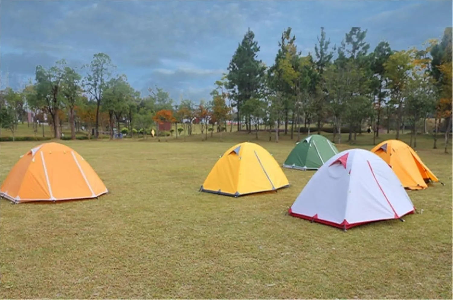 Outdoor Thickened Rainproof Double-Layer Camping Tent