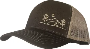 Outdoor Trucker Hat Snapback - Tent Camping Design