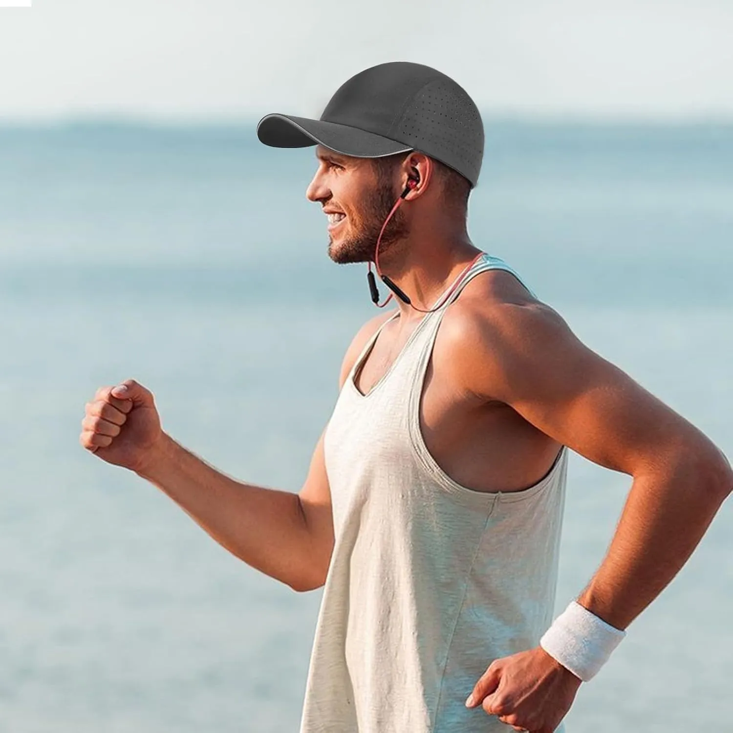 Oversize XXL Running Caps Quick Dry Baseball Caps Cooling Breathable Mesh Hats for Big Heads, Men Dry Fit Hats for Workouts