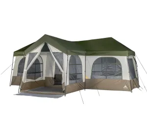 Ozark Trail Flat Creek 12 Person Family House Tent Outdoor Camping Tent NEW