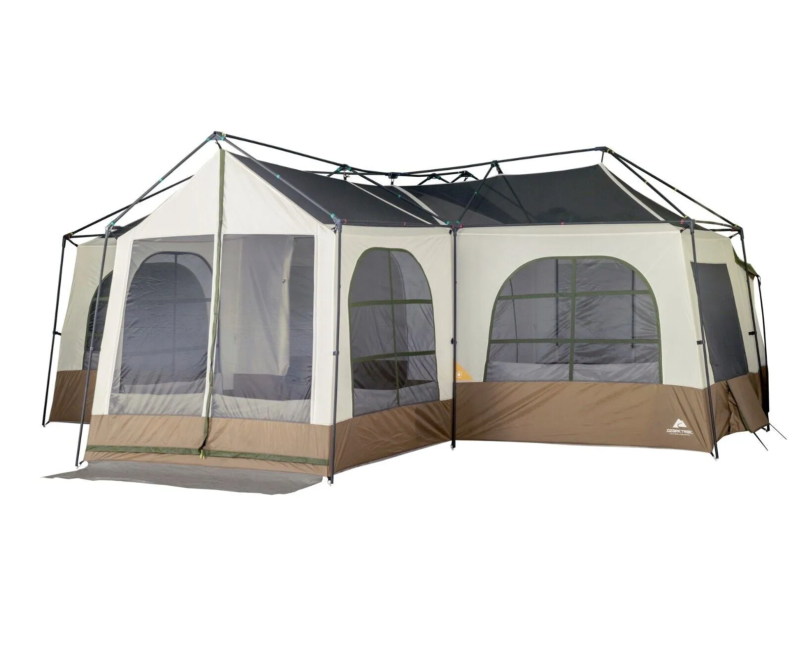 Ozark Trail Flat Creek 12 Person Family House Tent Outdoor Camping Tent NEW