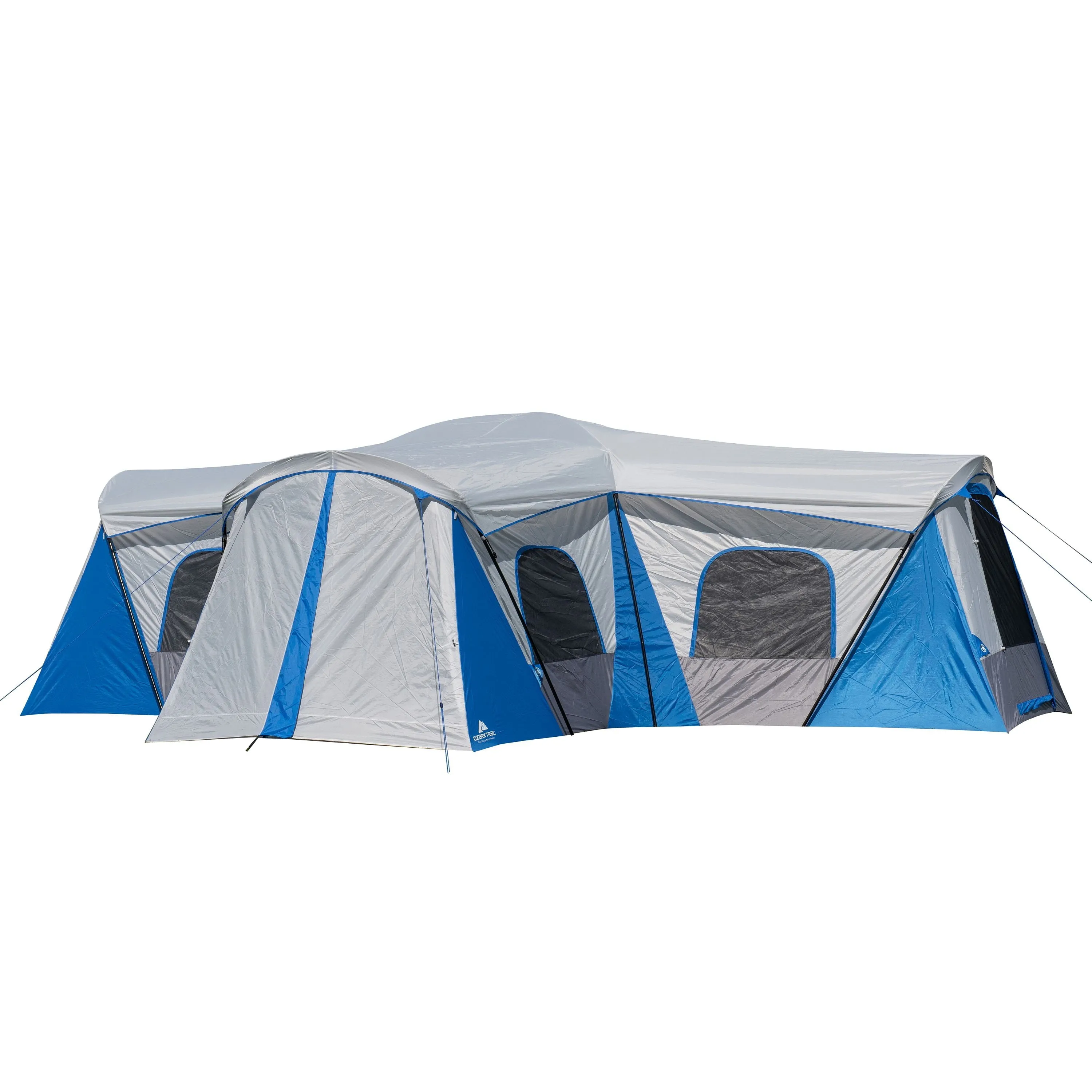 Ozark Trail Hazel Creek 16-Person Family Cabin Tent with 3 Rooms and 3 Entrances
