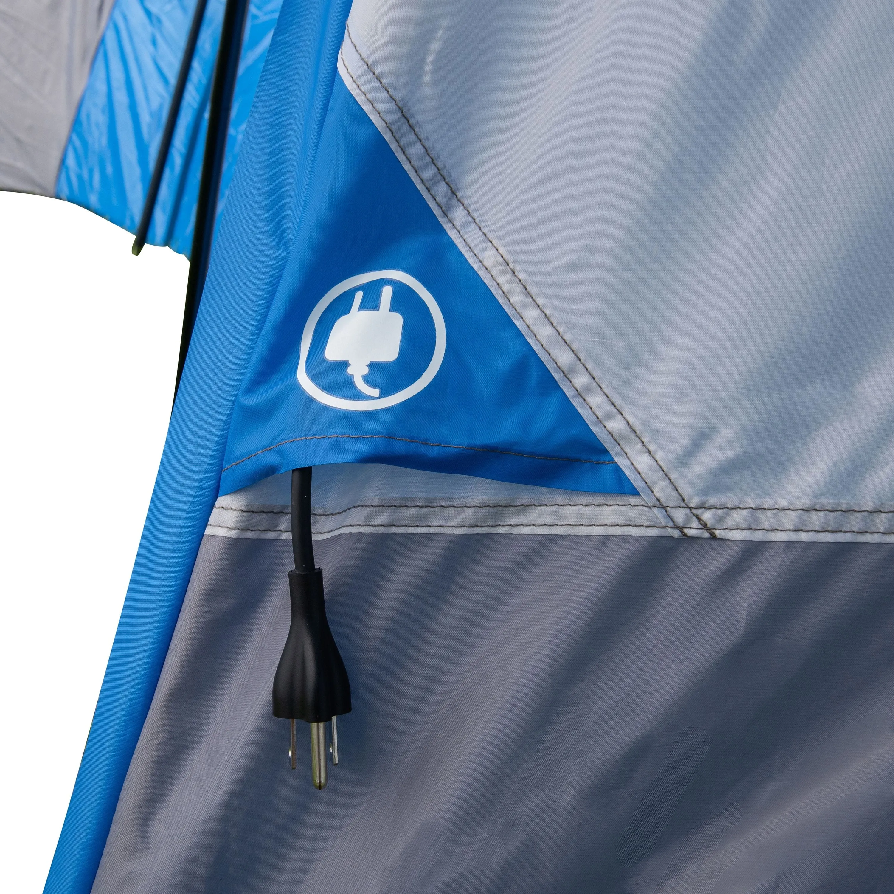 Ozark Trail Hazel Creek 16-Person Family Cabin Tent with 3 Rooms and 3 Entrances