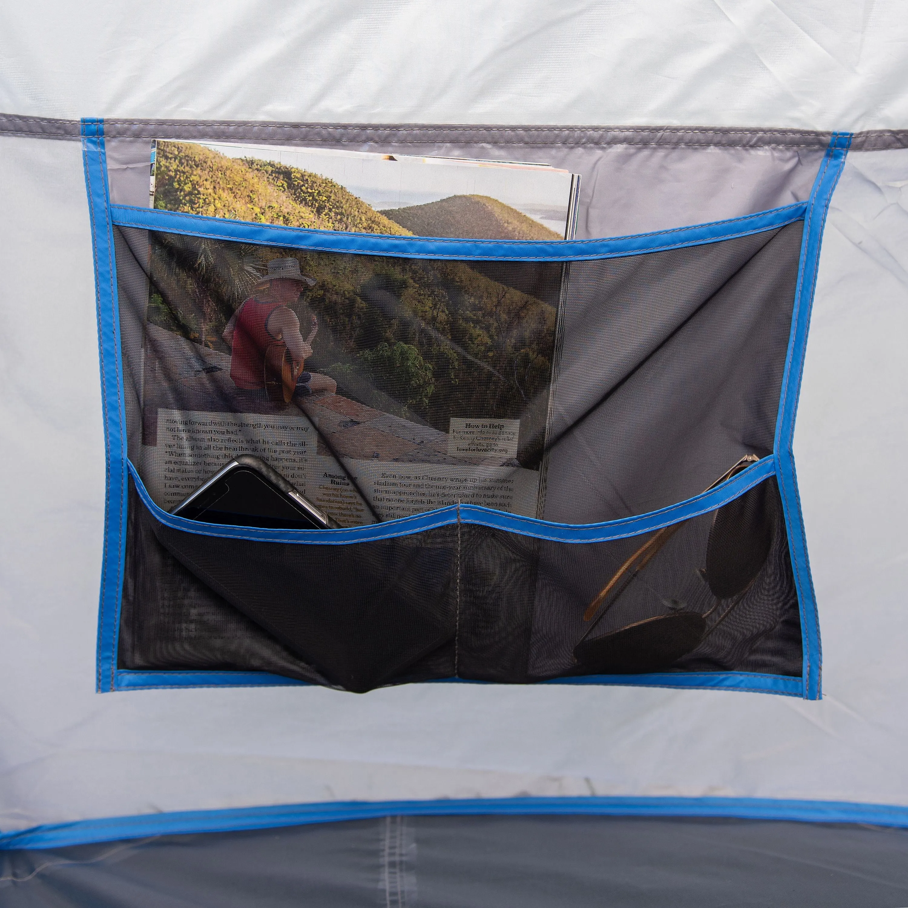 Ozark Trail Hazel Creek 16-Person Family Cabin Tent with 3 Rooms and 3 Entrances
