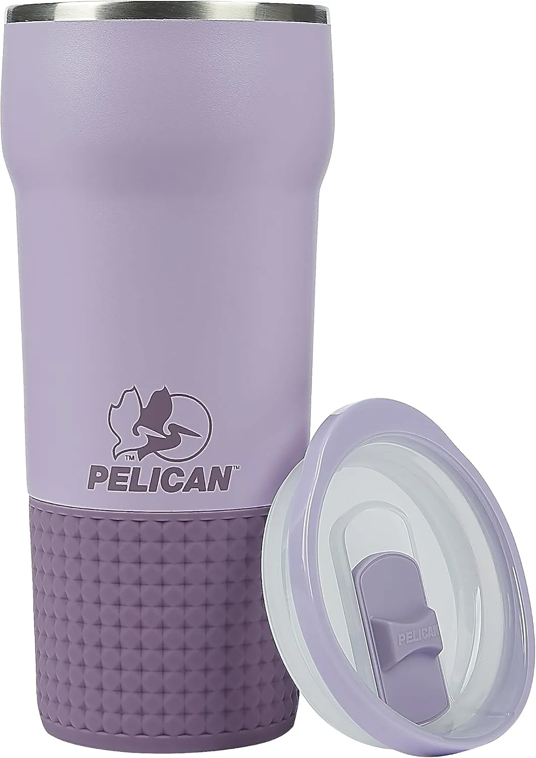 Pelican Hydration Pelican Cascade™ 22 oz Vacuum Insulated Tumbler Recycled Stainless Steel Double Wall Dual Lid Powder Coated