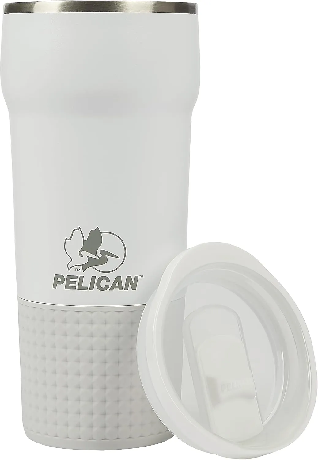 Pelican Hydration Pelican Cascade™ 22 oz Vacuum Insulated Tumbler Recycled Stainless Steel Double Wall Dual Lid Powder Coated
