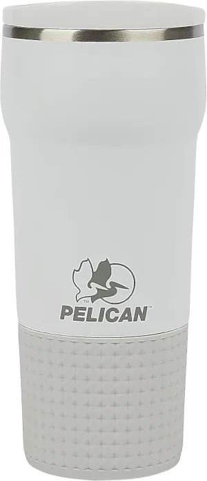 Pelican Hydration Pelican Cascade™ 22 oz Vacuum Insulated Tumbler Recycled Stainless Steel Double Wall Dual Lid Powder Coated