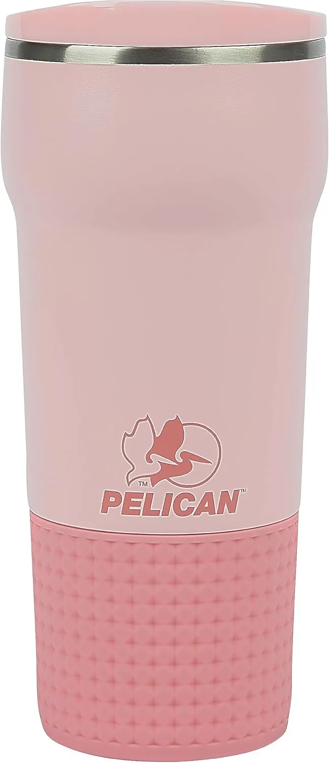 Pelican Hydration Pelican Cascade™ 22 oz Vacuum Insulated Tumbler Recycled Stainless Steel Double Wall Dual Lid Powder Coated