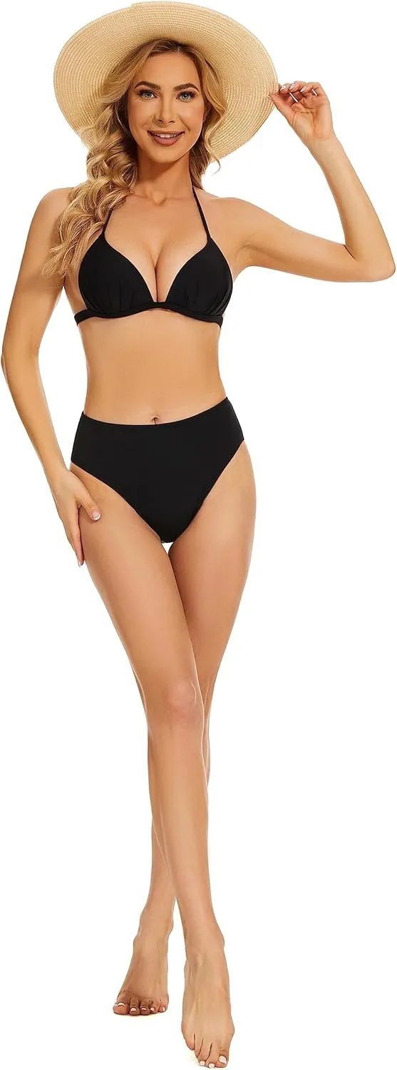 Period Swimwear Bikini Menstrual Leakproof Swim Bottoms UPF 50  Waterproof Brief Light Flow for Women Girls Teens