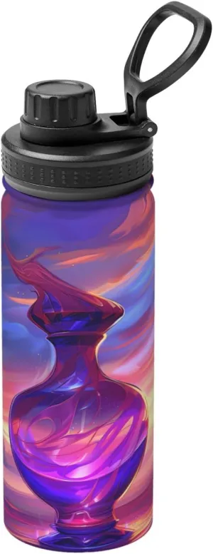 PHAYAH Magic Wishing Bottle Camping Hiking Hydration Flask Stainless Steel, Double Walled & Vacuum Insulated Water Bottle