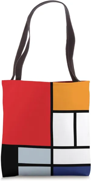 Piet Mondrian - Composition with Large Red Plane Modern Art Tote Bag