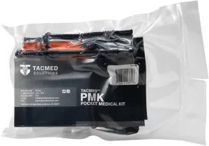 Pocket Medical Kit (PMK) with Compressed Gauze, Complete Trauma Kit for First Responders & Emergency First Aid Kit for Civilians