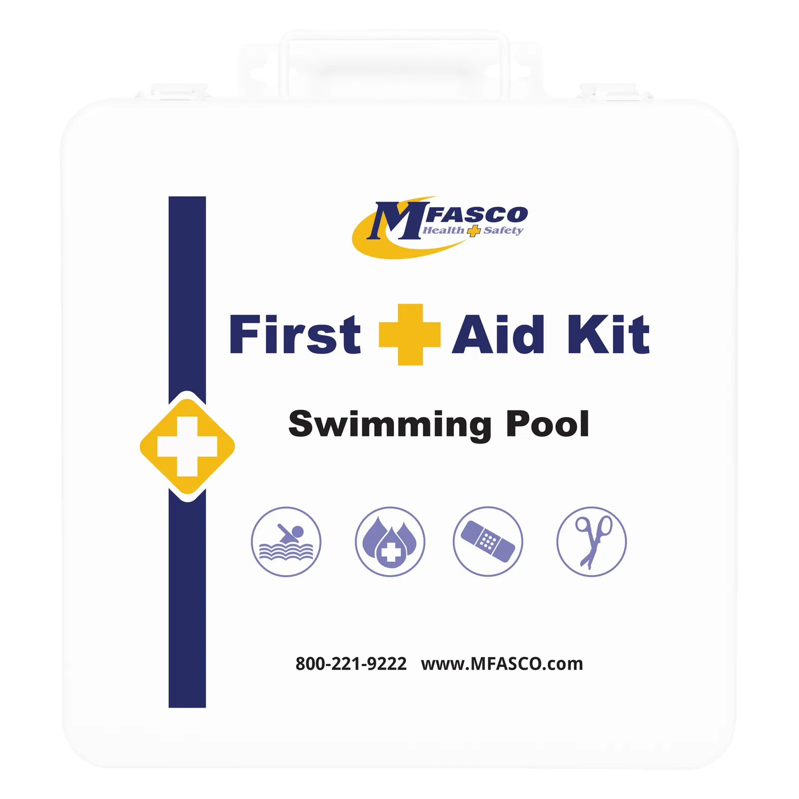 Pool First aid Kit #24 Metal