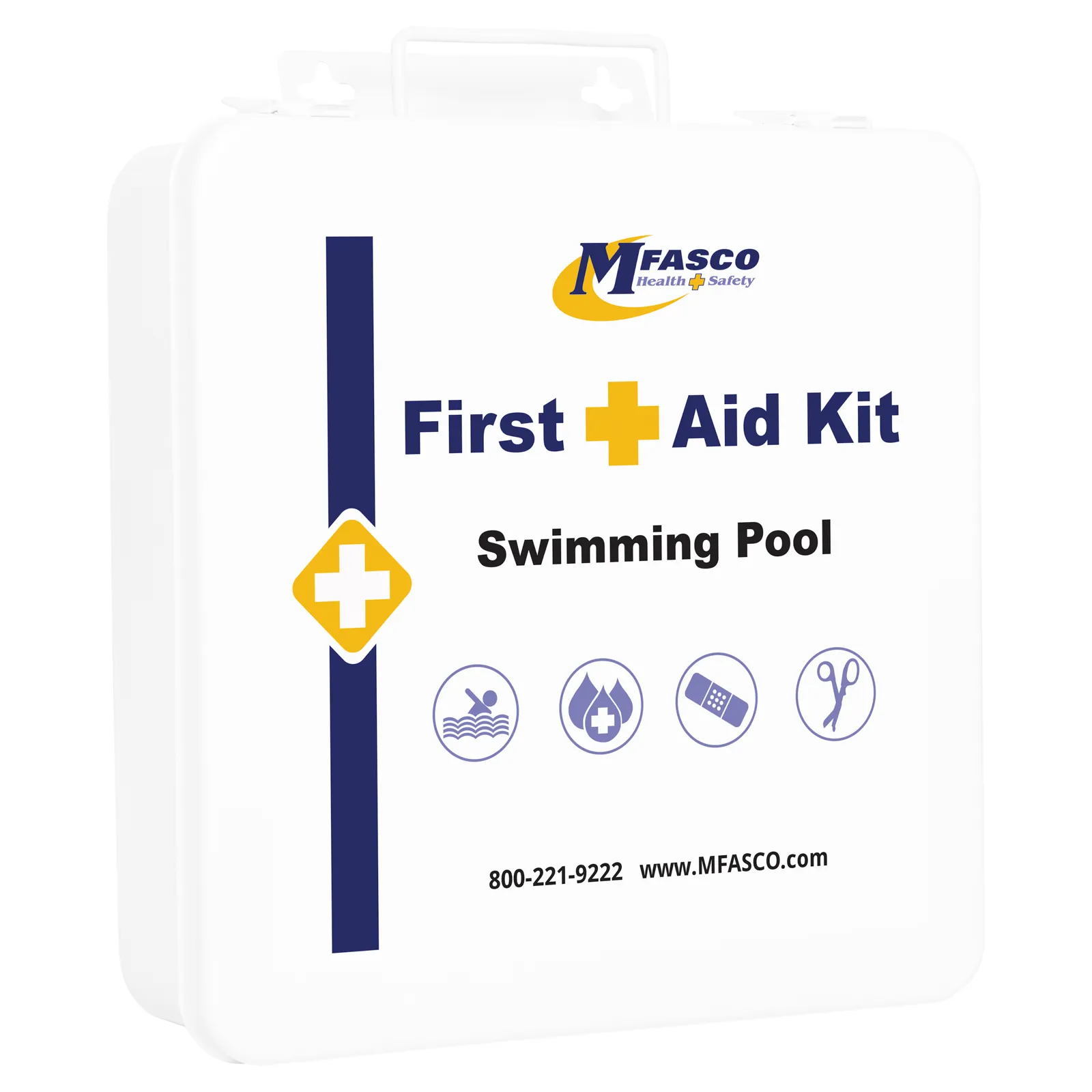 Pool First aid Kit #24 Metal