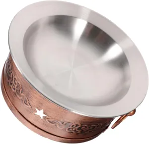 POPETPOP 1set Stainless Steel Outdoor Cooking Pot Set Pan Stove for Camping Hiking Picnic Non-stick Design Multi-function Cookware for Kitchen and Outdoor Use