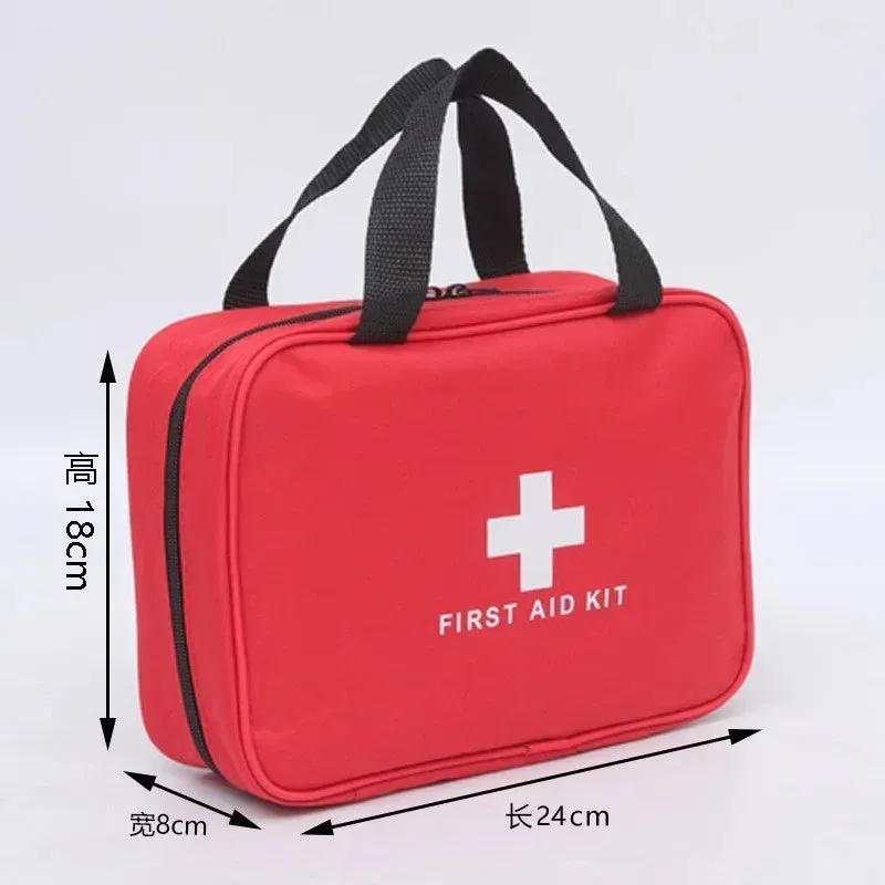 Portable Emergency Medical Bag First Aid Storage Box for Household Outdoor Travel Camping Equipment Medicine Survival Kit