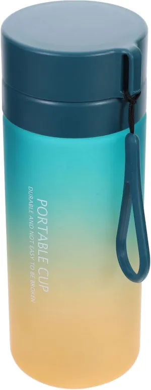 Portable Sports Water Bottle Capacity Lightweight Design for Fitness and Outdoor Activities Gradient Hydration for Camping and Hiking