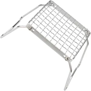 Portable Stainless Steel Stainless Steel Grate for Camping Outdoor Cooking Picnics and Fishing and Space-saving Design