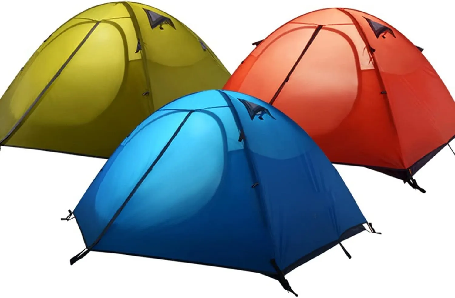 Portable Tent,Outdoor Tent, Camping Tent 2 Person Ultralight Double Layer Aluminum Poles Waterproof Windproof Camping Tent Beach Tent
