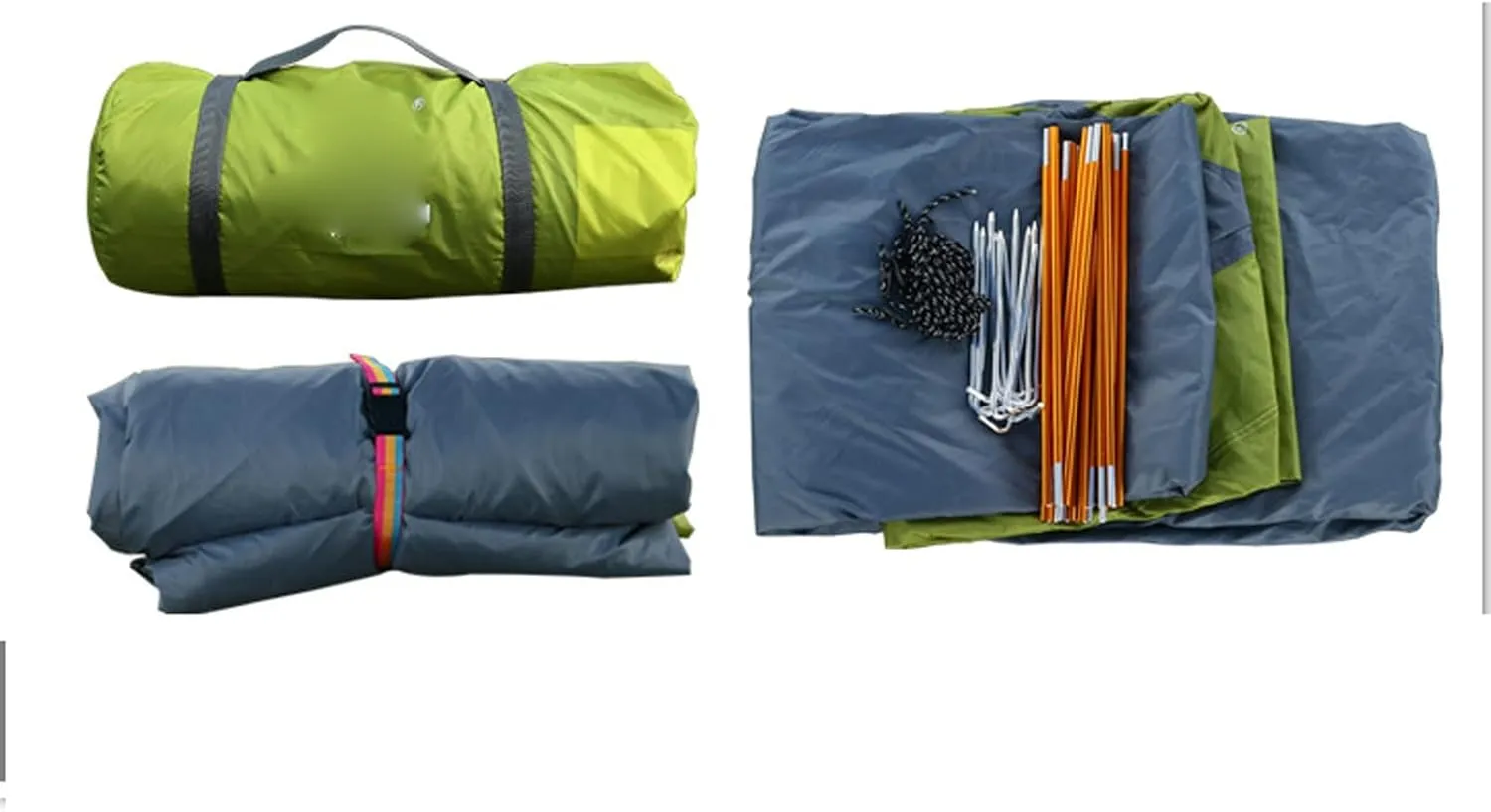 Portable Tent,Outdoor Tent, Camping Tent 2 Person Ultralight Double Layer Aluminum Poles Waterproof Windproof Camping Tent Beach Tent